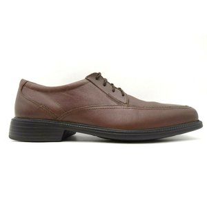 Bostonian Flexlite Brown Leather Lace Up Dress Casual Oxfords Shoes Men's 9.5 M